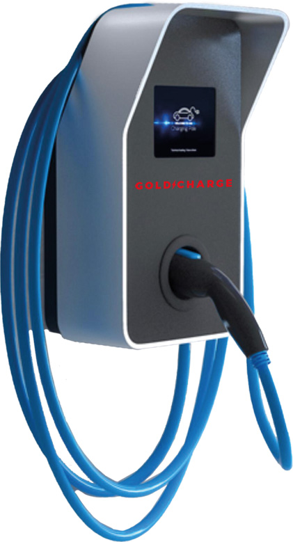GoldCharge-EV Snelladers-wandmodel